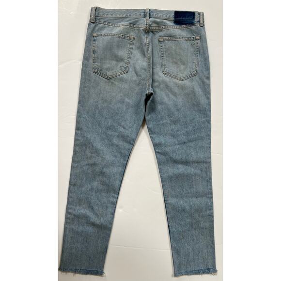 Rag & Bone Womens Union Pool Marilyn Distressed Jeans W1718K165UNI Size 31 - Picture 9 of 16